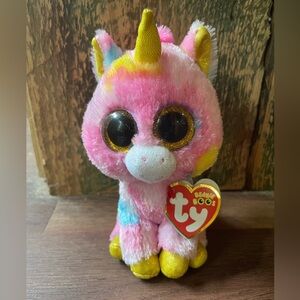 🦄Authentic Ty Beanie Boo Fantasia Unicorn